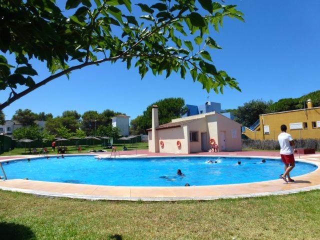 Апартаменты Kiana, La Barrosa Con Parking Y Piscina Чиклана-де-ла-Фронтера Экстерьер фото